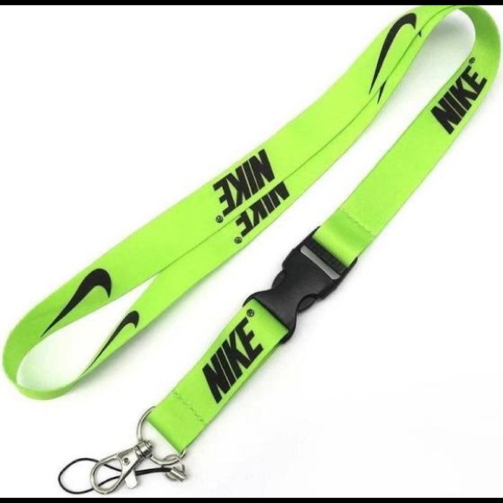 Neon Green Nike Lanyard